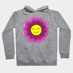 Happy Face Flower Hoodie